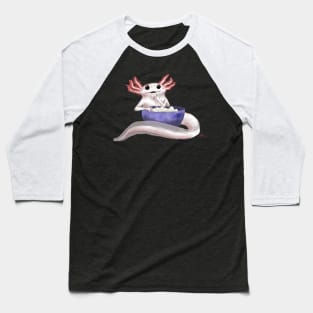 Snaxalotl Baseball T-Shirt